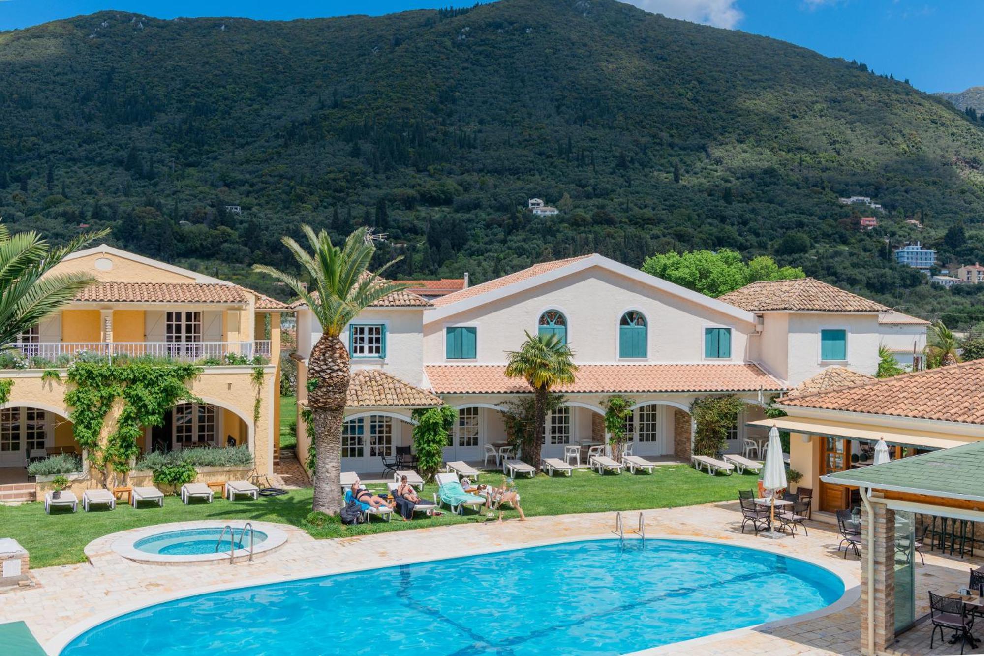 Valentino Corfu Aparthotel Ypsos Exteriör bild