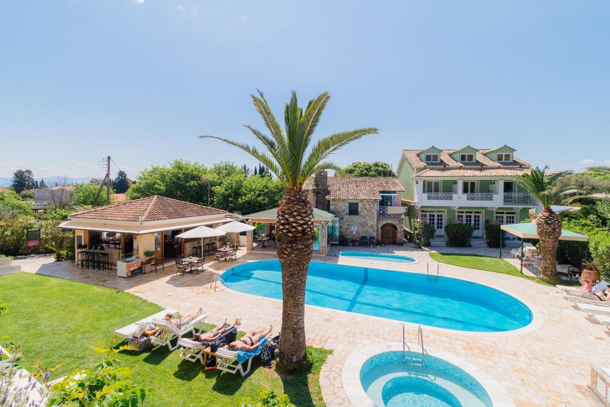 Valentino Corfu Aparthotel Ypsos Exteriör bild